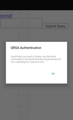 QRSA OTP Authentication 2