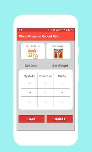 Registratore di pressione sanguigna e diario di bp 2