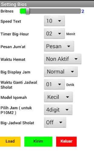 Remote Jadwal Sholat Wifi Only 3