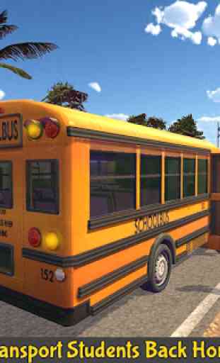 School Bus: summer school transportation 3