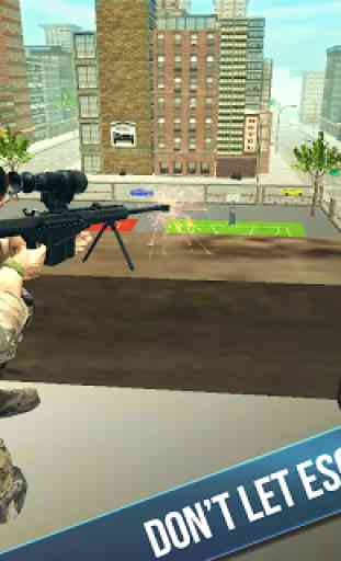 Shooter americano di sniper della città 2