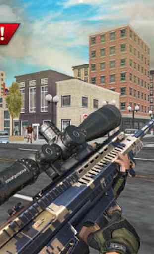 Sniper Gun 3D New City Wanted: Free Shooting Games 2
