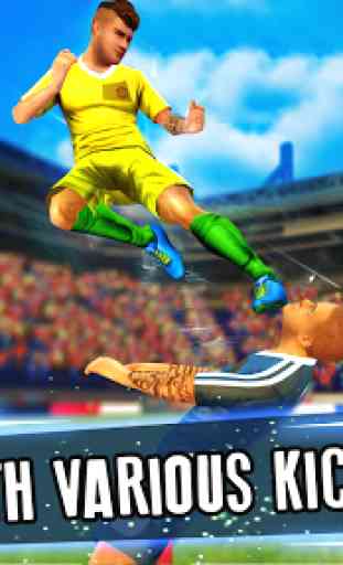 Soccer Games – Football Fighting 2018 Russia Cup 3
