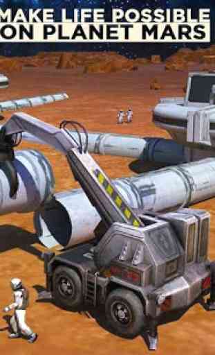 Spazio Cità Simulatore d costruzione Pianeta Marte 1
