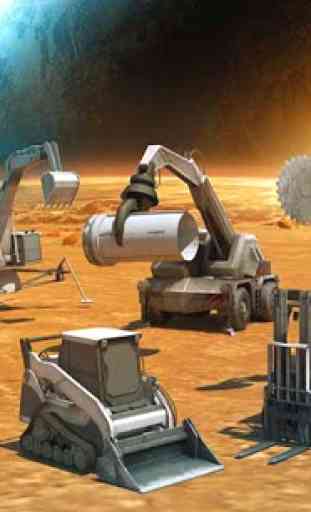 Spazio Cità Simulatore d costruzione Pianeta Marte 4