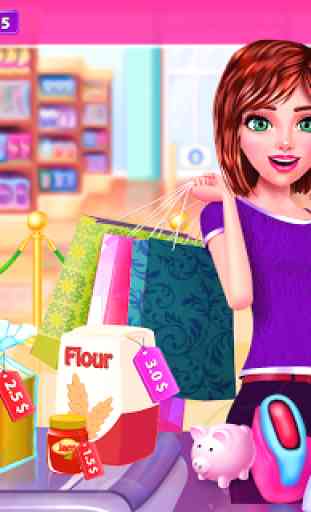 Supermarket Girl Cashier Game - Grocery Shopping 2