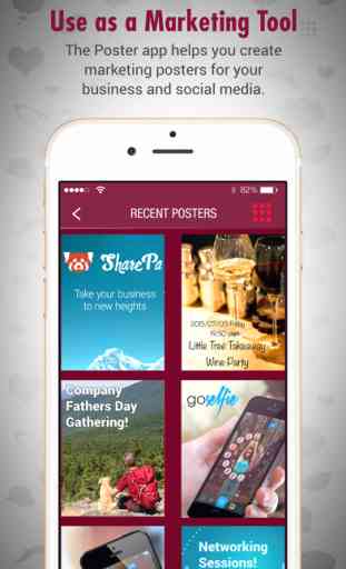 The Poster App - create and share fun Posters 4