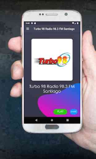 Turbo 98 Radio 98.3 FM Santiago - DO Gratis Online 1