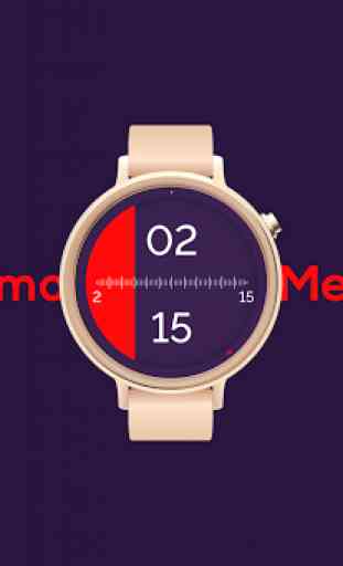 Tymometer Watch Face for Android Wear OS 1
