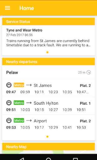Tyne and Wear Metro App 1
