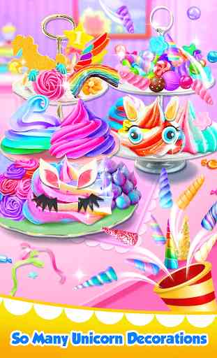 Unicorn Food - Sweet Rainbow Cupcake Desserts 3