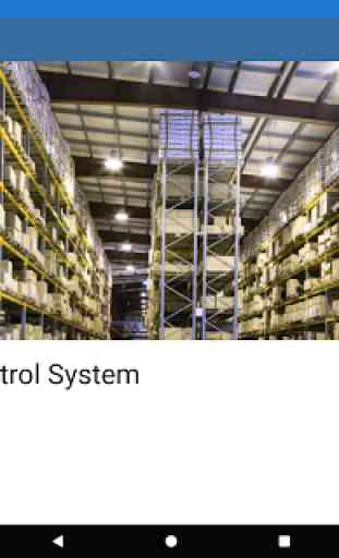 Warehouse Control System 1