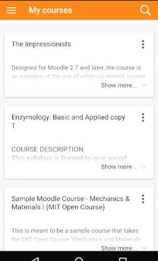 AES Moodle Mobile for staff 4