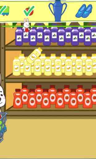 Anime Bunny: supermercato per bambini 4