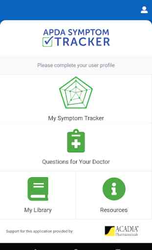 APDA Symptom Tracker 2