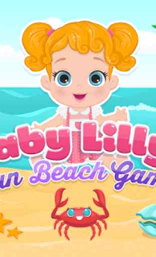 Baby Caring - Fun Beach Games 1