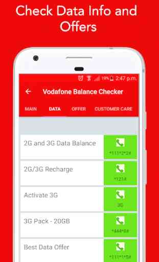 Balance Check Vodafone - and more 2