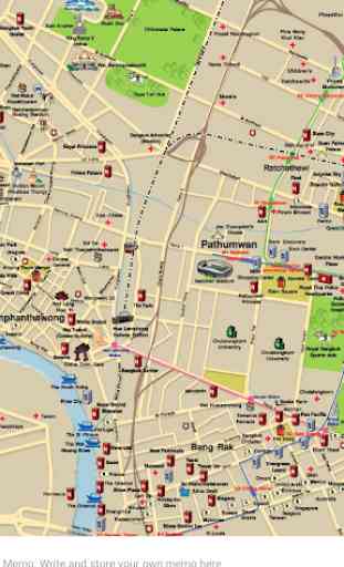 Bangkok Metro, Train, Bus, Tour Map Offline 4
