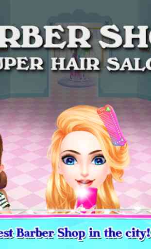 Barber Shop Super Hair Salon Hair Cutting Games 1