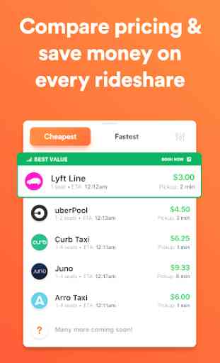Bellhop - Get the fastest and cheapest rides 3