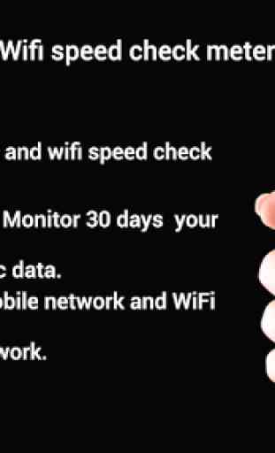 Best internet speed test :: Wifi speed check meter 1