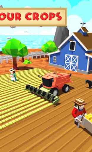 Blocky Farm Worker Simulator 2