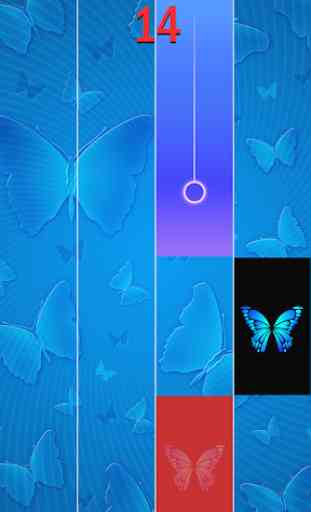 Blue Butterfly Piano Tiles  - Magic Tiles 2020 4
