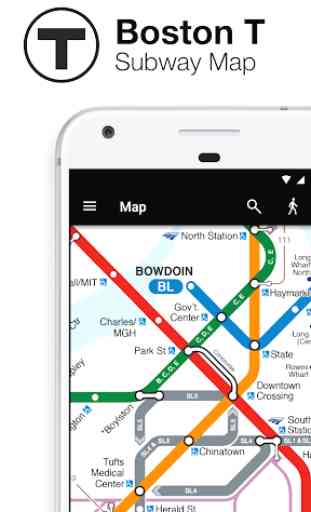 Boston T - MBTA Subway Map and Route Planner 1