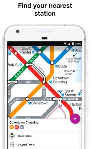 Boston T - MBTA Subway Map and Route Planner 4