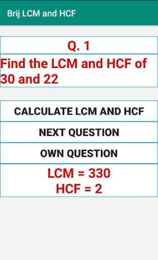 Brij LCM and HCF 1