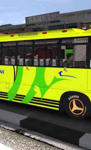 Bus Simulator Game 3D:Tourist Indonesia Heavy Bus 1