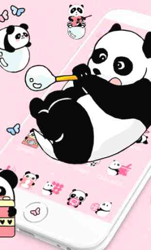 Carina panda tema Cute Panda 1