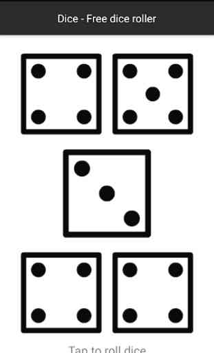 Dice - A free dice roller 3