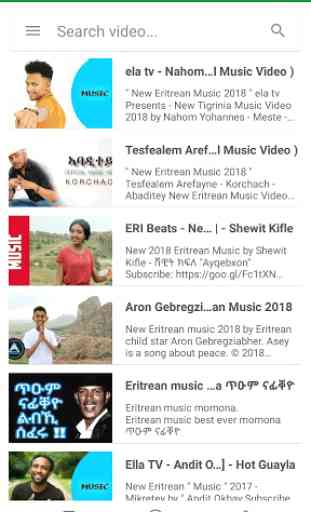 Eritrean Music Video 3