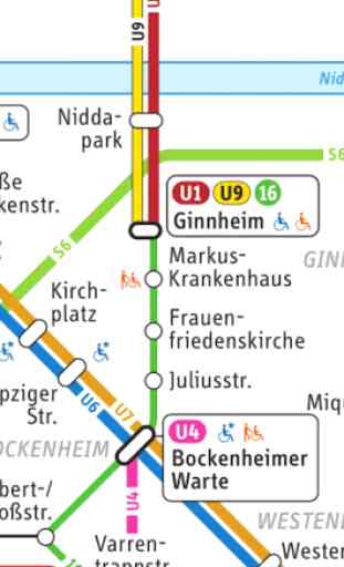 Frankfurt Metro (Offline Map) 3