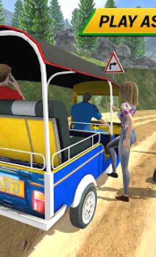 Fuori strada Tuk Tuk Guidare Simulatore Gratuito 2