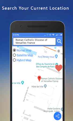 GPS Satellite, Voce cartina Naviga Rotta Direzione 4