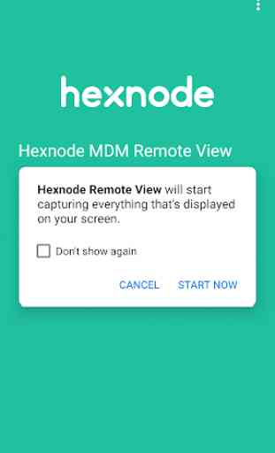 Hexnode MDM Remote View 2