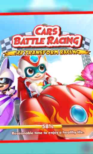 High Speed Super Power Kart Car Racing Battle 1