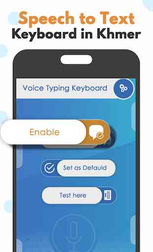 Khmer Voice Typing Keyboard – Speech to text App 3