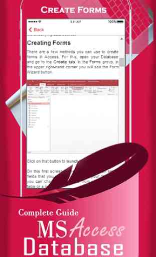 Learn Features of Microsoft Access 3