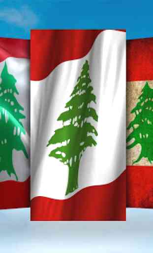 Lebanon Flag Wallpaper 2