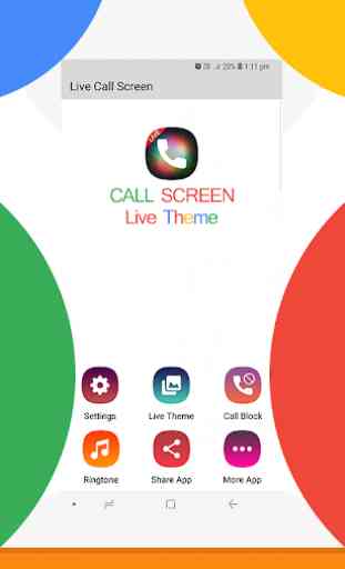 Live Call Screen - Color Phone Theme 2