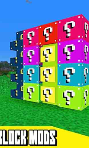 Lucky Block Mod Bedwars For MCPE 1
