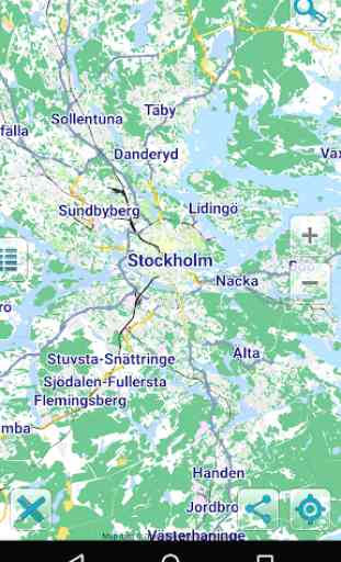 Map of Stockholm offline 1