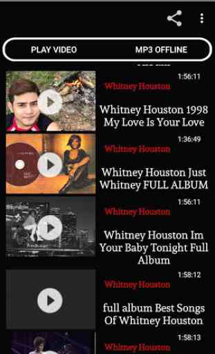 Mp3 Offline Whitney Houston 1