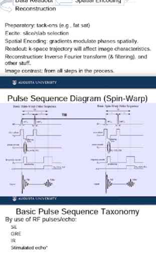 Overview of MRI Pulse Sequences 3