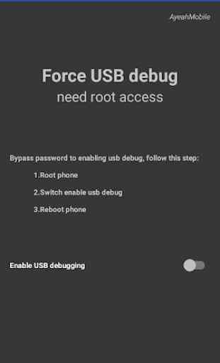 [Root] Enable usb debug 2
