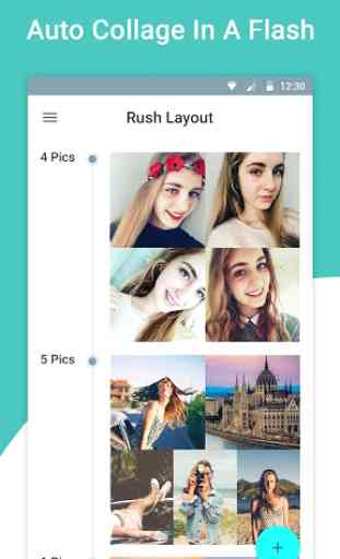 Rush Layout -  Collage di Foto 1