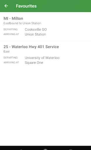 Schedules for GO Transit 4